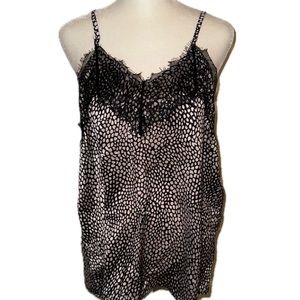 Satin & Lace sleep camisole- medium